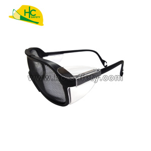 Lunettes de sécurité industrielles en treillis métallique P431-1 pour équipes de chantier extérieures avec lentille ventilée, légères et confortables - Product Image 2