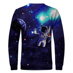 Sweat-shirt à col rond de haute qualité pour hommes vêtements d'hiver bas quantité minimale de commande fabrication OEM impression supérieure à prix économique - Product Image 4