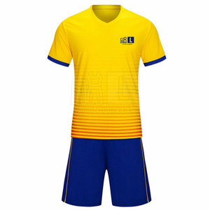 Nuevo Diseño de Uniforme de Fútbol para Hombre - Camiseta de Manga Corta Transpirable de Secado Rápido 100% Poliéster, Gran Venta - Product Image 1