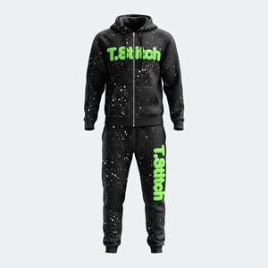 Servicio OEM/ODM, Conjuntos Deportivos de Invierno para Hombre, con Capucha, Cuello con Capucha, Diseño Sólido, de Alta Calidad, Ligeros y Modernos - Product Image 6