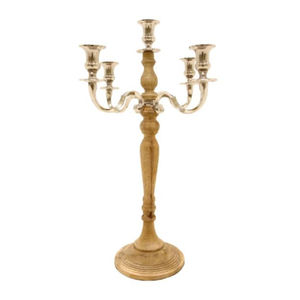 Home Table Decoration Candle Holder High Quality Silver Metal <b>Candelabra</b> For Wedding Parties Decor Candle Stand Factory Price - Product Image 4