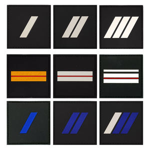 France <span class=keywords><strong>uniforme</strong></span> gratter grades brigadier <span class=keywords><strong>gendarmerie</strong></span> groupe sanguin PVC Patch poitrine tresse rang Chevron PVC Badge patchs - Product Image 1