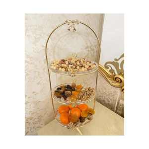 Solución Elegante de Exhibición de Mesa de Vidrio Japonés de Tres Capas, Apta para Alimentos, Hecha en Turquía - Product Image 3