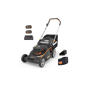 Tondeuse à gazon à essence de qualité industrielle, hauteur de coupe réglable, fonction de paillage, cylindre à 4 temps, lame, bac à herbe de 150 L, Worx - Product Image 2