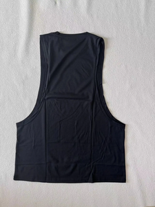 Camiseta sin mangas de entrenamiento informal para hombre, camiseta sin mangas de talla grande para gimnasio, lavado individual con lejía, cuello redondo, novedad de 2025 - Product Image 5