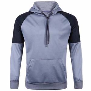 Ensemble de pantalons de survêtement unisexe à capuche imprimé lourd motif solide Streetwear Sports d'hiver Joggers Tracksuits - Product Image 5