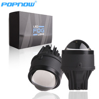 Bi-Led Matrix Bi-led antibrouillard 3.0 pouces 100W Led antibrouillard universel Led projecteur lentille 3 pouces antibrouillard