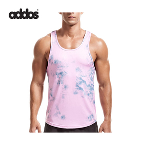 Camiseta sin mangas informal para hombre de alta calidad para verano transpirable y cómoda con técnica lavada para correr a bajo precio - Product Image 4