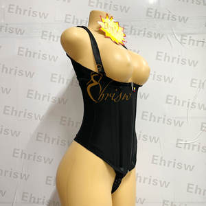 Body Shapewear Corset moulant à haute compression avec 9 os en acier Gaine amincissante post-chirurgicale <span class=keywords><strong>Fajas</strong></span> Ceintures colombiennes - Product Image 4