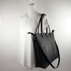 Sac fourre-tout en cuir véritable Sacs à main en cuir de luxe pour femmes Designer Lady Top Quality Hand Bags Large Tote Bag Classical LTB-0019 - Product Image 5