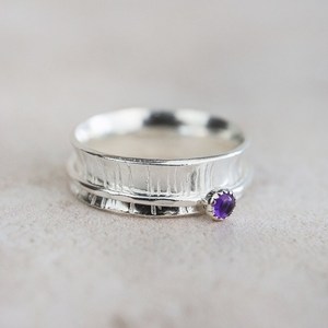 925 Sterling Silver Plated Stainless Steel <b>Ring</b> Fashion Birthstone Diamond Jewelry <b>for</b> <b>Men</b> and Women IGI Certified - Product Image 4
