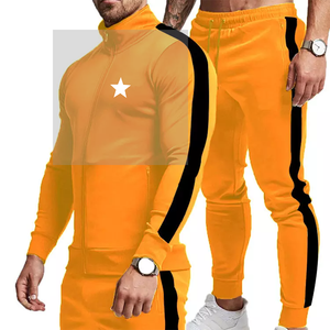 Ensemble de survêtement d'hiver à capuche pour homme, idéal pour le jogging, coupe classique, vêtements de sport chauds pour le fitness et veste zippée intégrale - Product Image 5