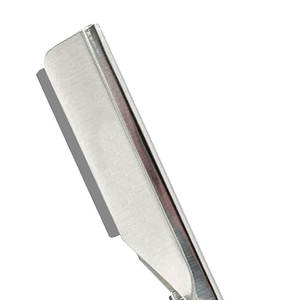 Rasoir de barbier professionnel à bord droit en acier inoxydable Outil de barbier de haute qualité avec lames de précision durables - Product Image 5