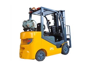 5000lb LPG Propane <b>Forklift</b> Heavy Duty 4 Wheel Cushion Tire Warehouse Material Handling Lift Truck - Product Image 2