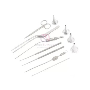 Ensemble d'instruments chirurgicaux ORL manuels de haute qualité en acier inoxydable, outils médicaux professionnels réutilisables, certifiés CE, JIMED SURGICAL - Product Image 3
