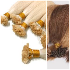 เคราตินผมต่อปลายแหลมรูปตัวยูสีเงินผมมนุษย์แบบถาวร - Product Image 6