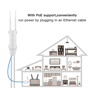 Qitai biểu tượng tùy chỉnh <span class=keywords><strong>APN</strong></span> 4G odu không dây di động Wifi <span class=keywords><strong>Modem</strong></span> không thấm nước IP65 PoE LTE CPE 4G ngoài trời Router - Product Image 4