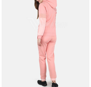 ชุดวอร์มผู้หญิงแขนยาวพิมพ์ลายโลโก้ได้ตามต้องการกางเกงกีฬาสำหรับยิมฟิตเนสวิ่งสไตล์ใหม่ - Product Image 2