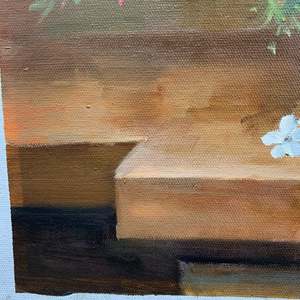 100% dipinto a mano 24 In× 20 nei classici dipinti ad olio di campo con fiori - Product Image 5