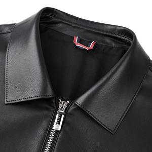 Chaqueta de cuero cálida y Polar de invierno para hombre chaqueta de cuero fabricada en color sólido en Pakistán - Product Image 6