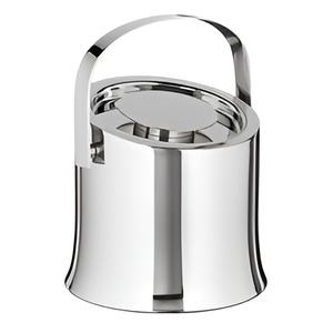 Cubo de hielo de 1,5 litros de acero inoxidable Premium moderno y elegante con el último diseño para fiestas con pinzas de metal - Product Image 2