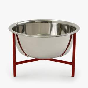 Bol en céramique pour chien avec support surélevé pour éviter les déversements et les salissures pendant les repas - Product Image 2