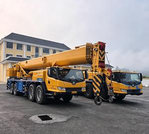 Grue mobile tout-terrain de qualité supérieure 750 tonnes pour énergie éolienne, capacité de levage lourde, hauteur de levage 143 m, multi-essieux, moteur et boîte de vitesses de haute performance - Product Image 1