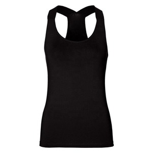 Camiseta sin mangas de algodón acanalada para mujer, camiseta musculosa para culturismo personalizada a buen precio - Product Image 4