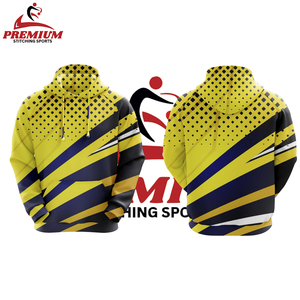 เสื้อฮู้ดผ้าโพลีเอสเตอร์มีฮู้ดแบบสวมหัวเสื้อมีฮู้ดแบบซับลิเมชันสำหรับผู้ชายเสื้อถักแบบไม่มีซับในสำหรับฤดูหนาว - Product Image 3