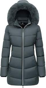 Abrigo acolchado de cuero de Invierno para mujer, forro polar grueso, colores personalizados y logotipo de alta calidad - Product Image 4