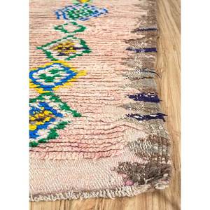 พรมขนสัตว์ถักมือสีเบจและสีน้ำตาลลายเรขาคณิตสำหรับห้องนั่งเล่นและรถยนต์ ขนาด 9x12 รุ่น Pae-4519 - Product Image 4