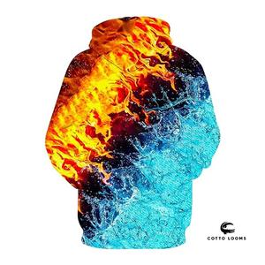 Sweats à capuche unisexes qualité supérieure respirants couleur unie pullover taux d'usine nouveauté top tendance mode streetwear - Product Image 2