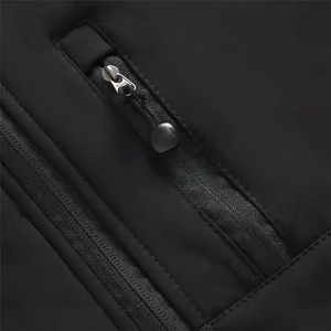Veste Softshell imperméable coupe-vent tactique de sport de randonnée en polaire pour homme avec logo personnalisé - Product Image 5