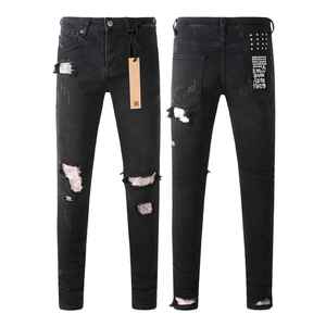 Jeans en jean pour hommes, vêtements de ville, pantalons slim en coton épais, jeans décontractés à la mode pour un usage quotidien - Product Image 4