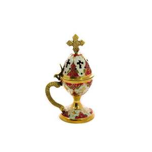 Gold Plated Incense Burner OEM ODM Customized Censer and <b>Diffuser</b> Easy <b>Portable</b> 100% Brass Incense Burner in Best Prices - Product Image 6