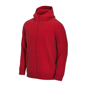 Sudadera con capucha de Terry francés funcional para hombre con cremallera personalizada - Product Image 4