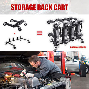 Nuevo Juego de Gato Mecánico para Ruedas de Automóvil CE 4T, Capacidad de 1500 LB, Herramienta para Mover Vehículos - Product Image 5