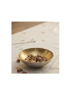 Stainless steel metal chocolate bowl polished surface durable construction for long lasting use multipurpose kitchen decoration - Product Image 2