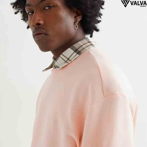 เสื้อสเวตเตอร์แขนยาวแฟชั่นใหม่สำหรับผู้ชายเสื้อสเวตเชิ้ตผ้าคอตตอนผสมสไตล์ไม่เหมือนใครสำหรับฤดูหนาว - Product Image 4