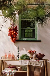 Bol cannelé en rotin décor de présentation de repas naturel produits vietnamiens en gros écologiques - Product Image 3