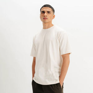 Jersey informal de alta calidad para hombre, camiseta transpirable con cuello redondo, manga corta para veranos, 100% algodón - Product Image 2