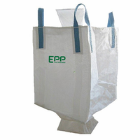 Premium Spout Top FIBC Jumbo Bag Ontladingsbodem 1000kg 1500kg PP Geweven Bulkzak Sterke Heflussen Vochtbestendig Voer EPP