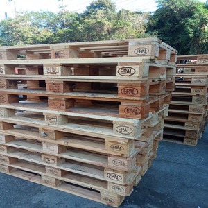 พาเลทไม้ยูโรคุณภาพสูงแบบเข้าได้ 4 ทาง - Product Image 1
