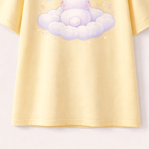 T-shirts d'été pour enfants 100% coton tricoté doux à manches courtes respirant décontracté écologique léger confortable pour garçons et filles - Product Image 6