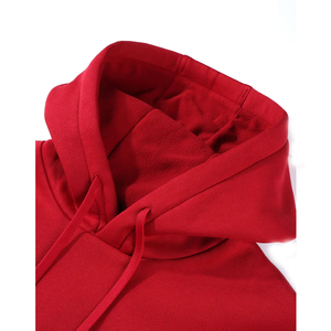 Sweat à capuche 100% coton pour hommes surdimensionné et à capuche pour l'hiver motif solide prix compétitif - Product Image 3