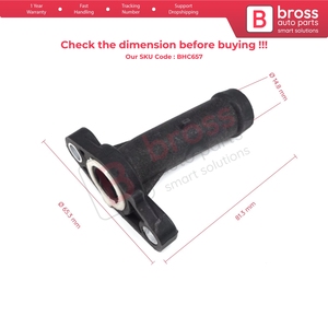Conector de Brida de Agua del Refrigerante del Motor BHC657 03H121145A para Q7, EOS, CC, Passat, Touareg, Cayenne, Superb - Product Image 6