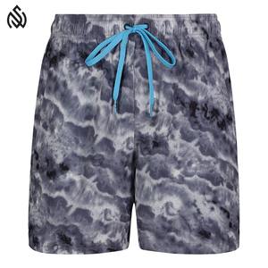 Pantalones cortos de playa para hombre, pantalones cortos informales hasta la rodilla para exteriores, pantalones cortos de playa lisos para niños - Product Image 1