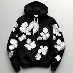 Qualité 100% coton pull hommes sweats à capuche respirant et solide motif prix pas cher pour la saison d'hiver - Product Image 1