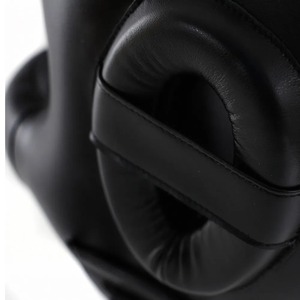 Unisex Adults Genuine PU Leather <b>Boxing</b> Helmet Unisex Head <b>Protection</b> Sparring Fight Headgear Made Head Guard Wear - Product Image 3