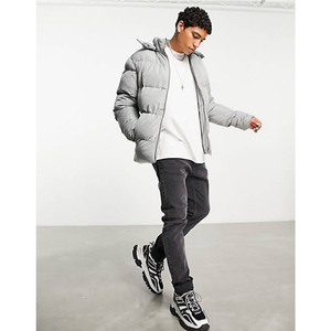 Wholesale 2022 Fashion Men <b>Padded</b> Winter <b>Jackets</b> Warm <b>Waterproof</b> Down <b>Jacket</b> for Man With Recycled Fibers Puffer Men's <b>Jacket</b> - Product Image 5